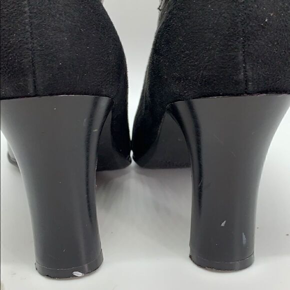 White mountain vegan leather & fabric ankle boots - Picture 5 of 8